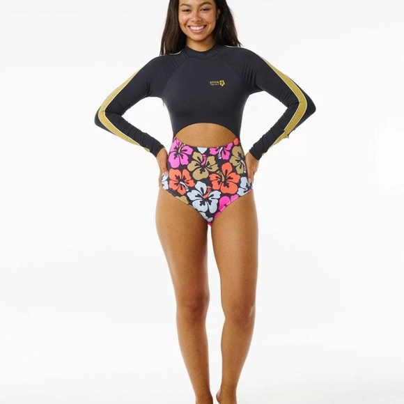 Rip Curl Other - Rip Curl Women's Hibiscus Heat One Piece Swimsuit Large